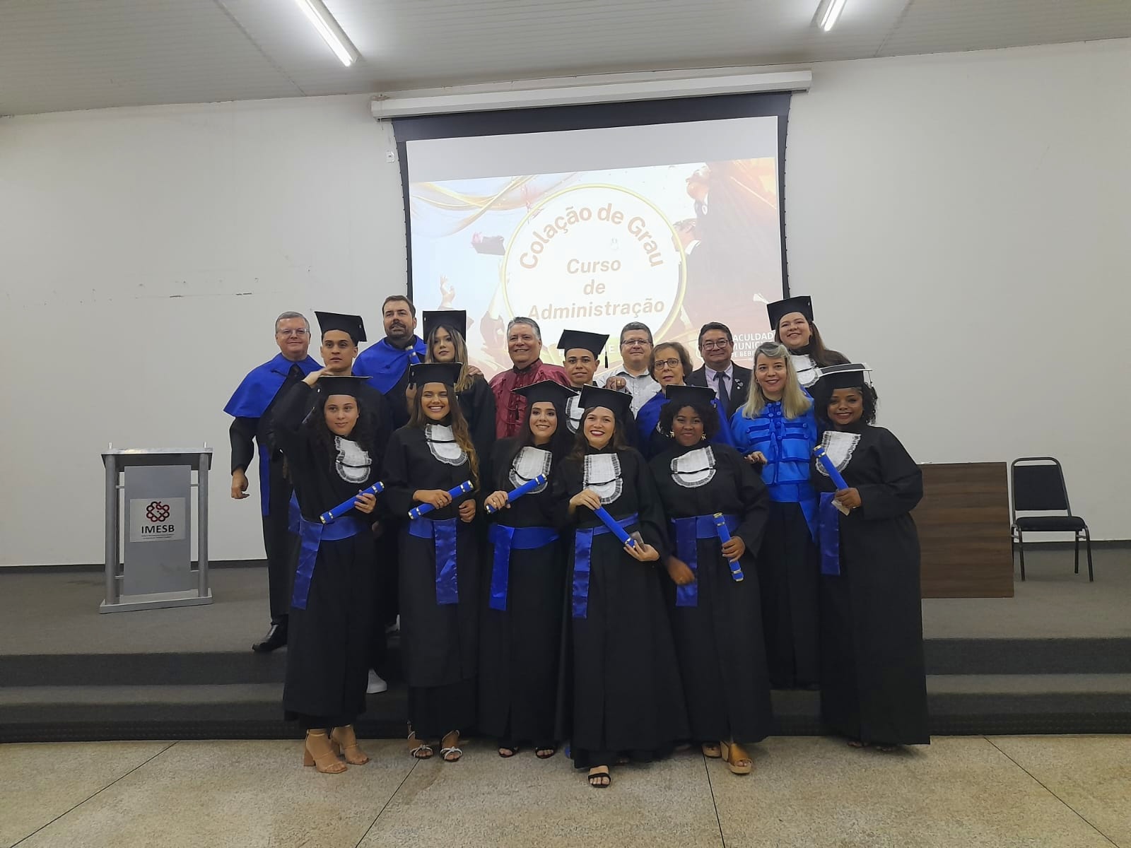 Formatura da 33ª turma de Administração